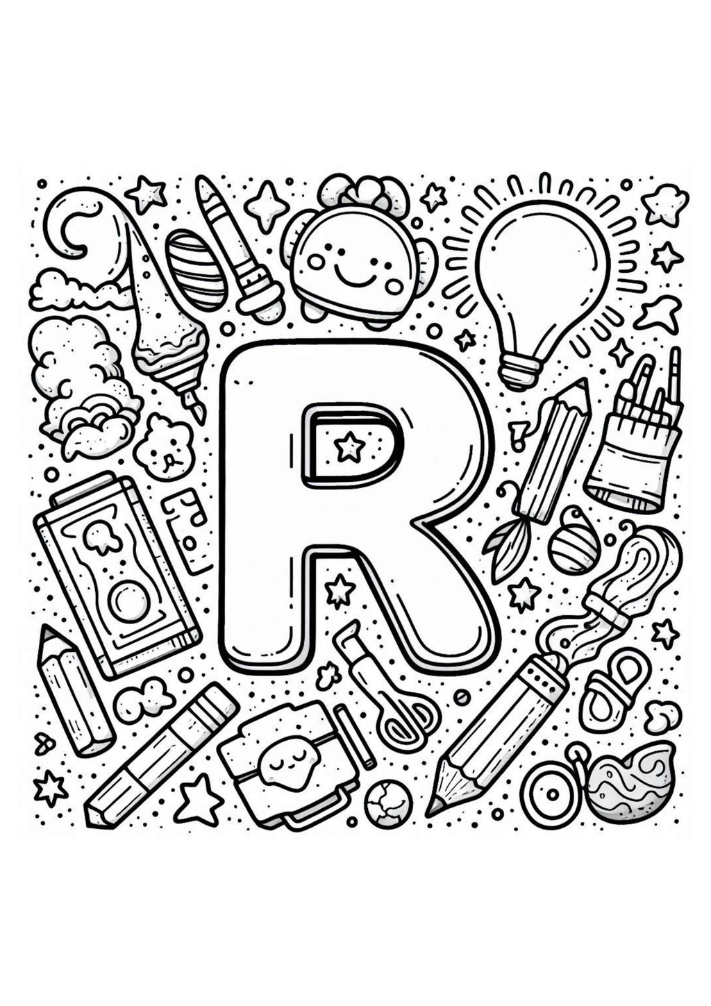 A to Z Fun Colouring Adventure