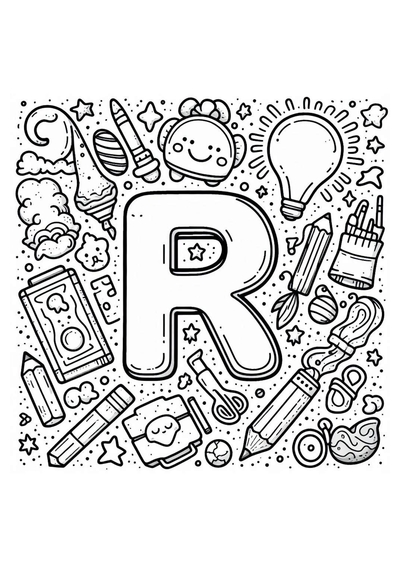 A to Z Fun Colouring Adventure