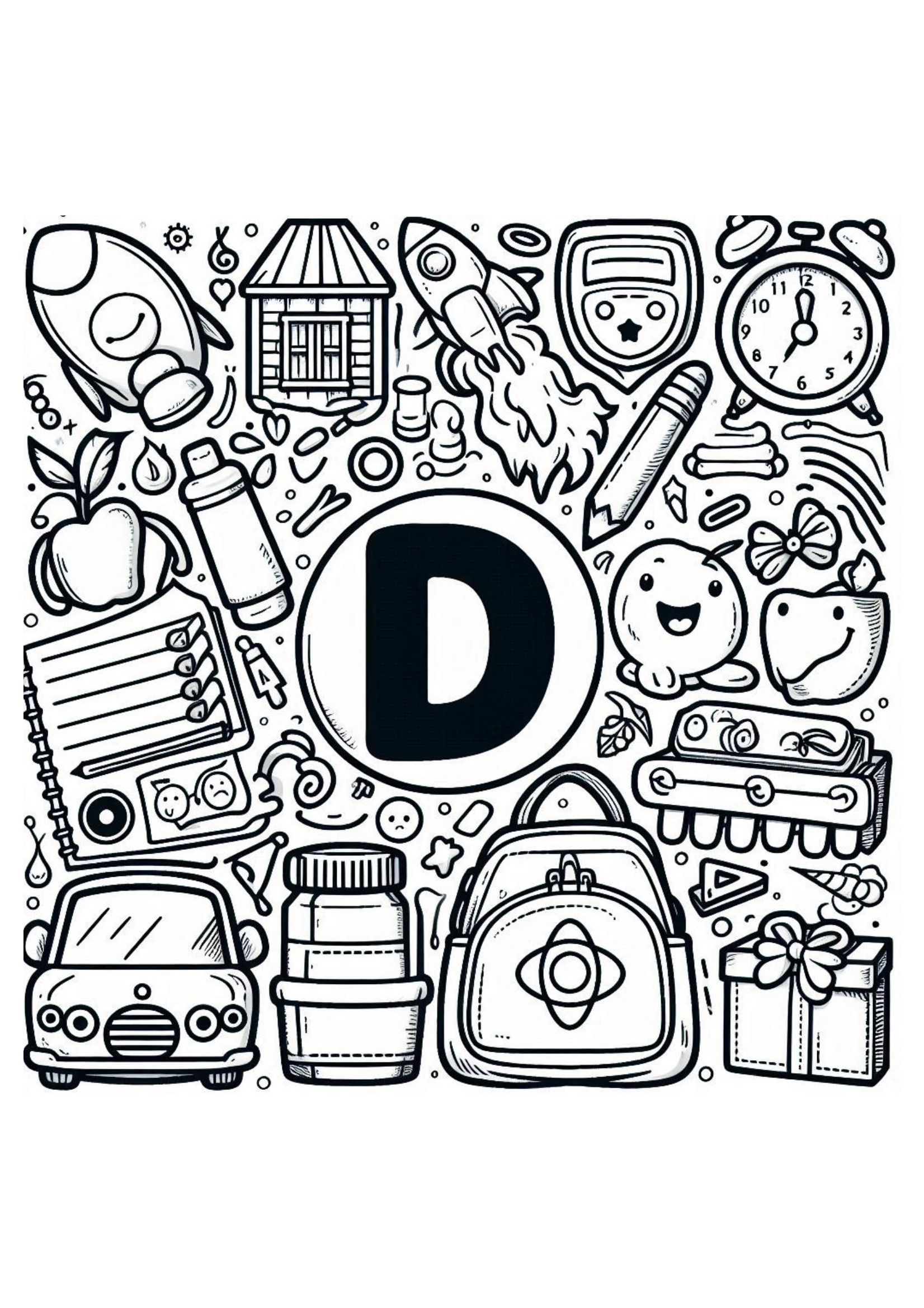 A to Z Fun Colouring Adventure