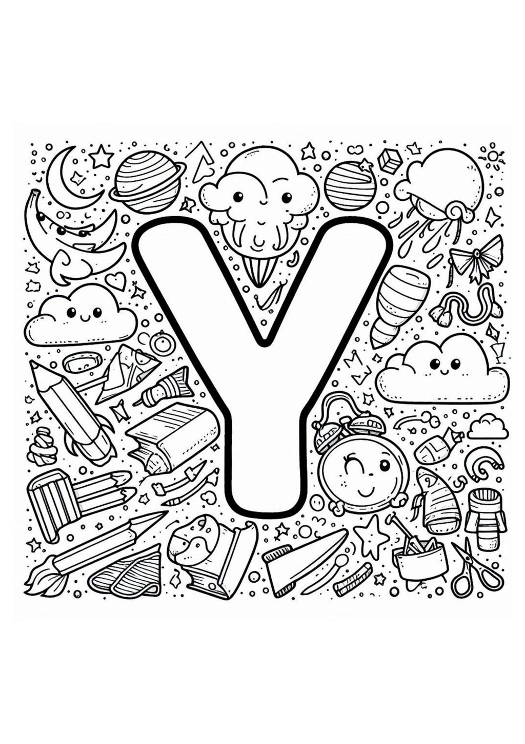 A to Z Fun Colouring Adventure