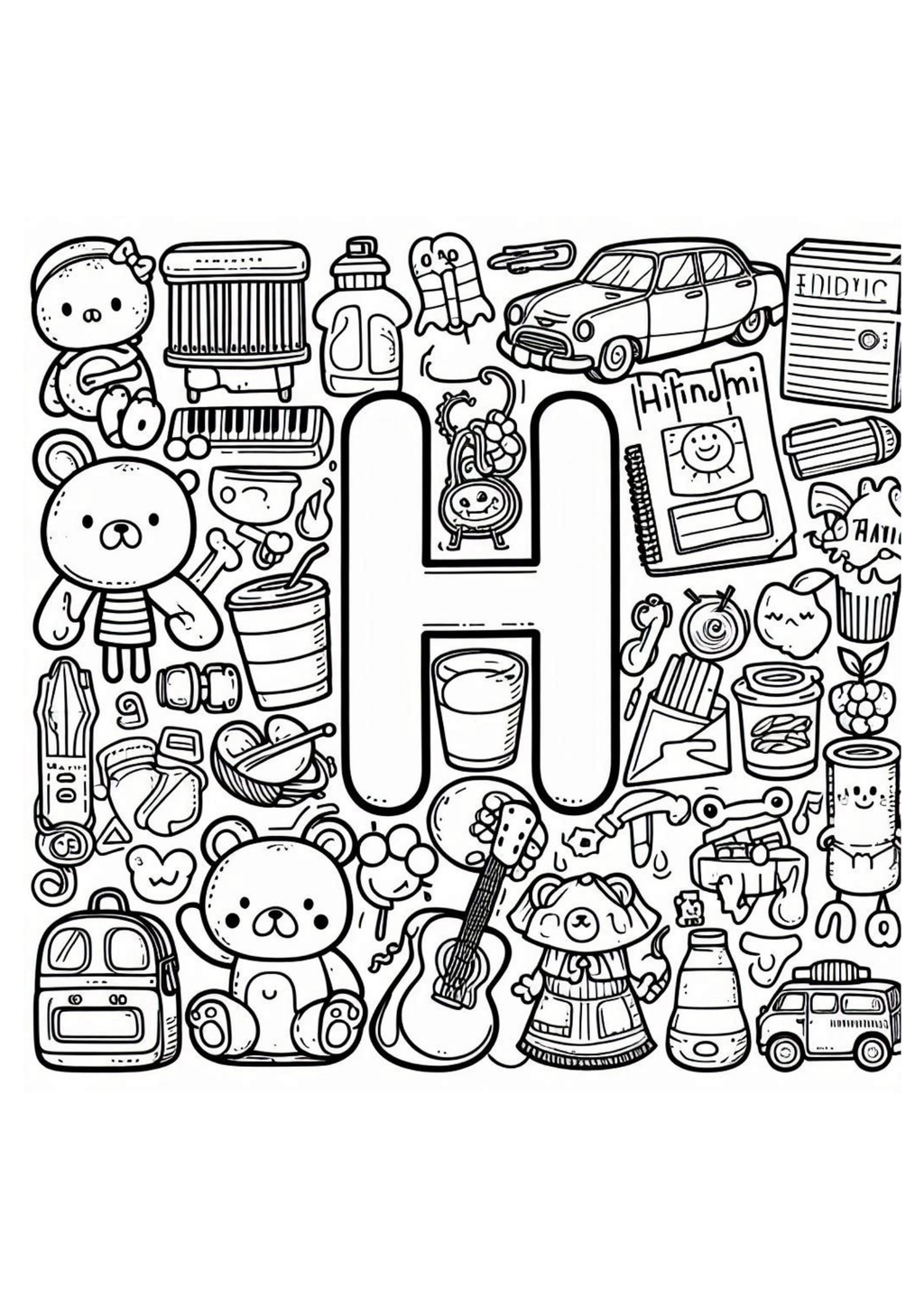 A to Z Fun Colouring Adventure