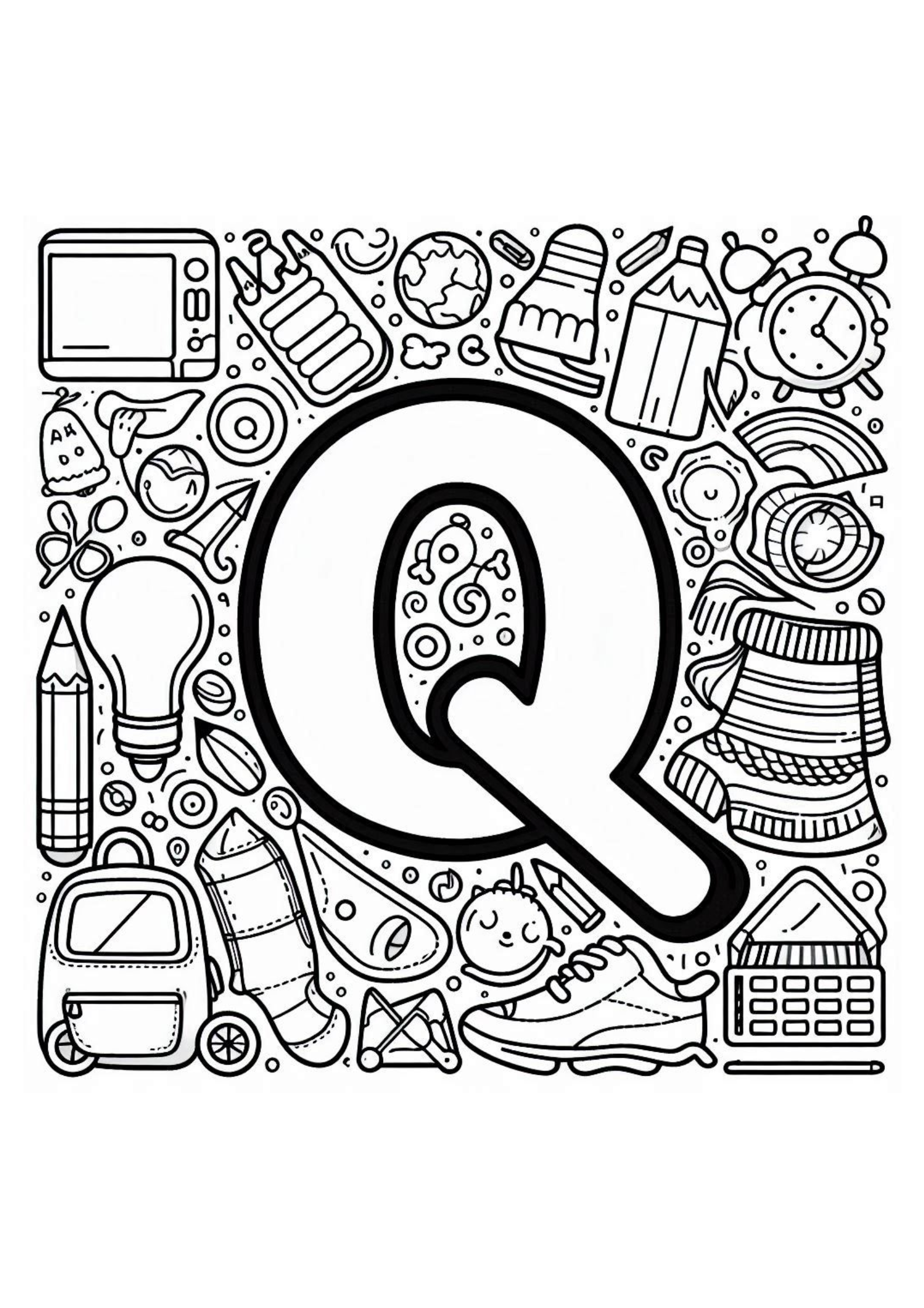 A to Z Fun Colouring Adventure