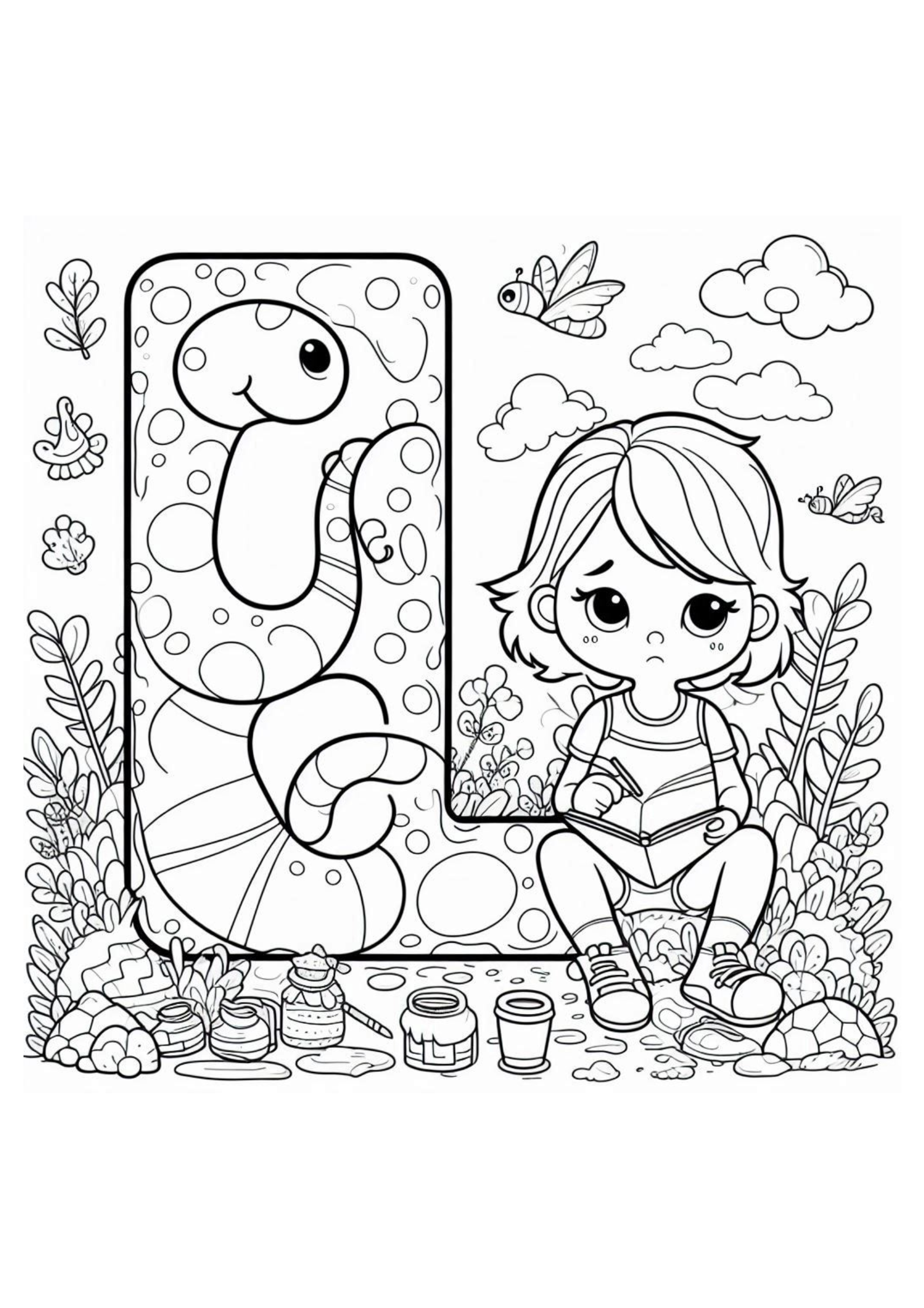 A to Z Fun Colouring Adventure