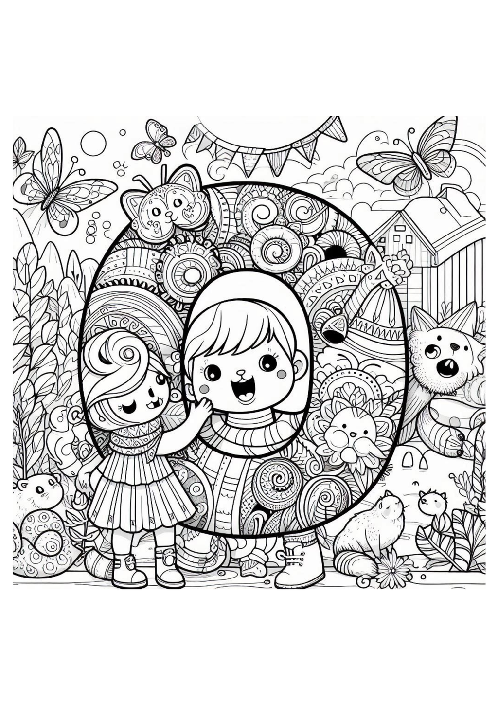 A to Z Fun Colouring Adventure