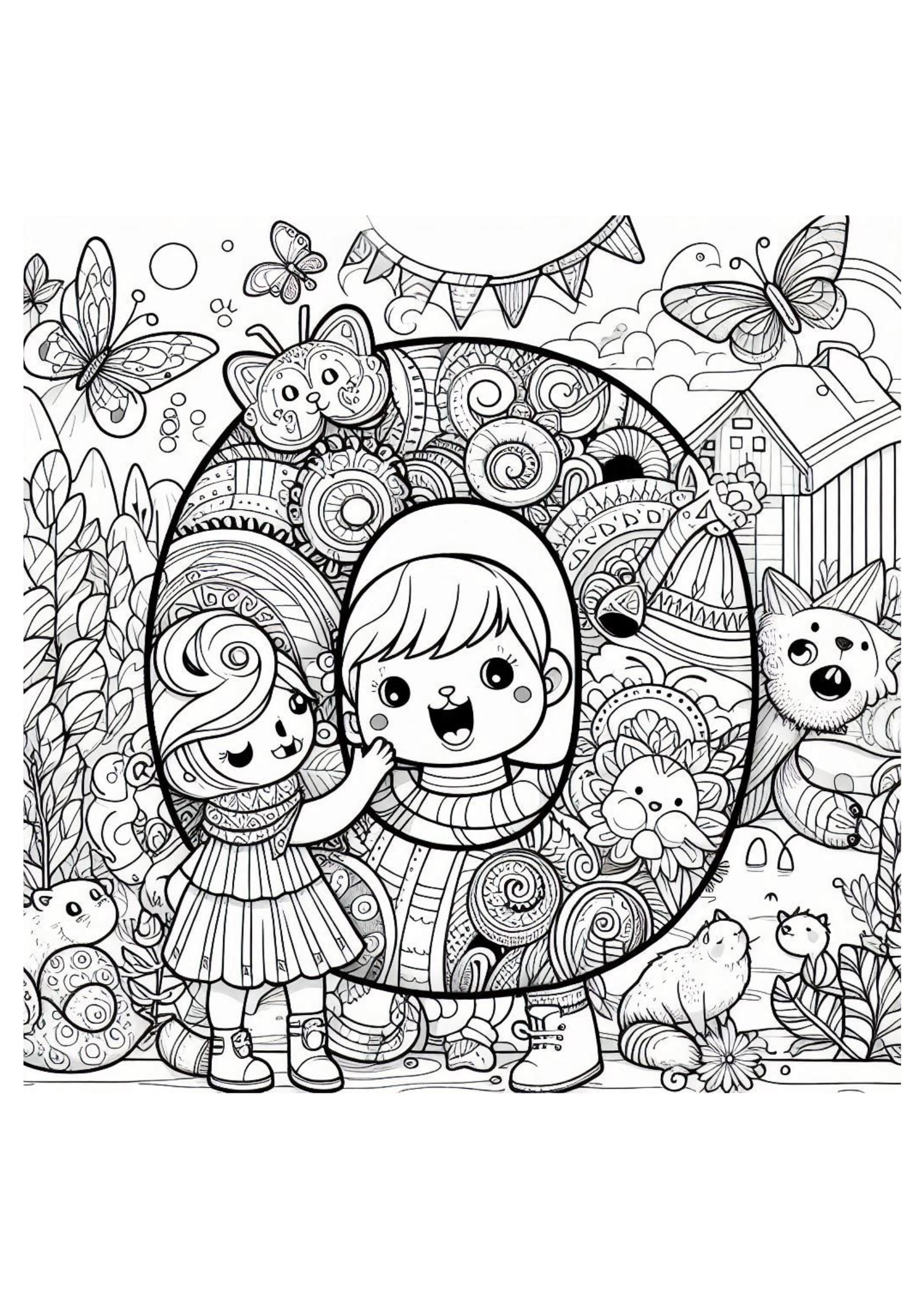 A to Z Fun Colouring Adventure