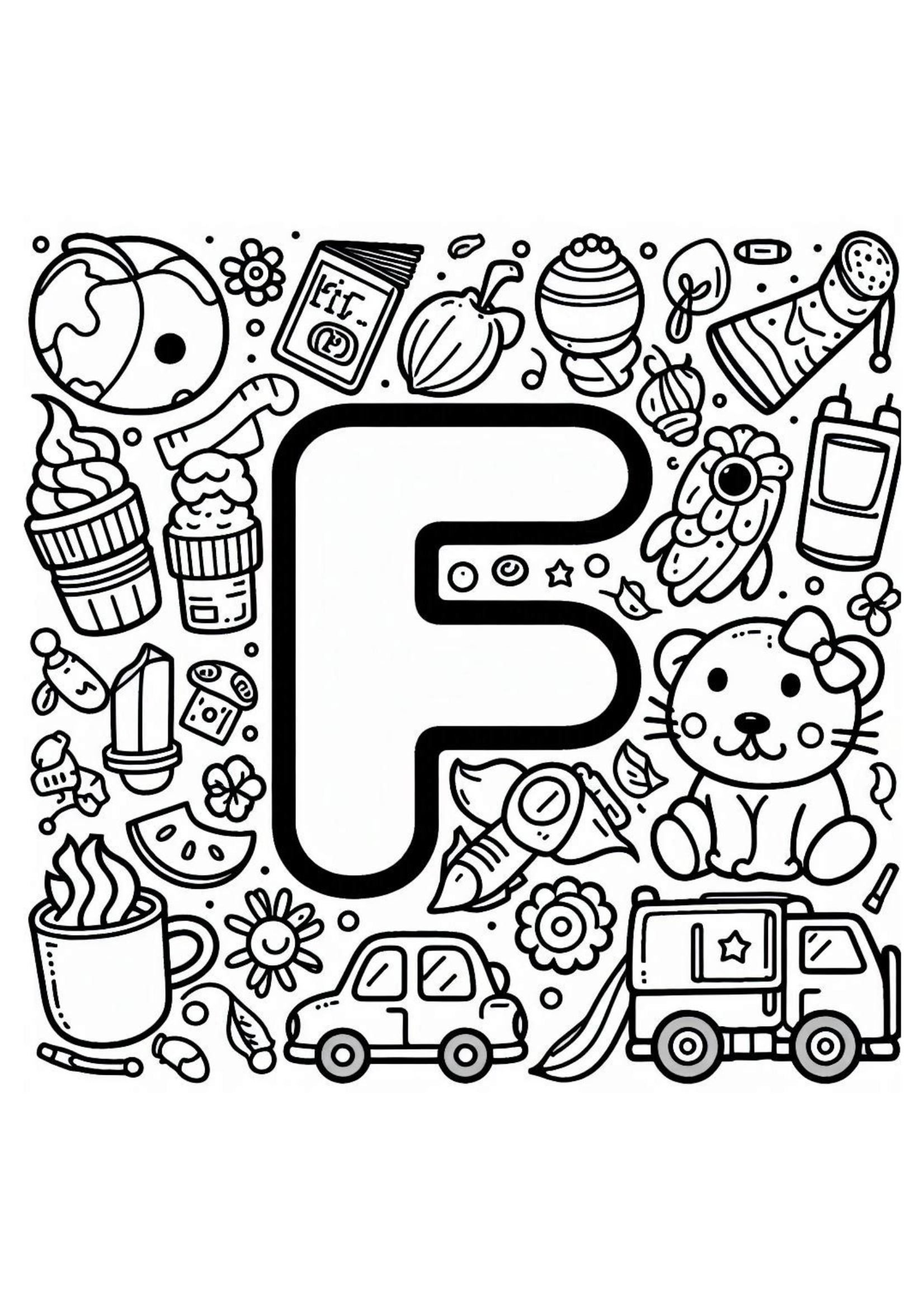 A to Z Fun Colouring Adventure