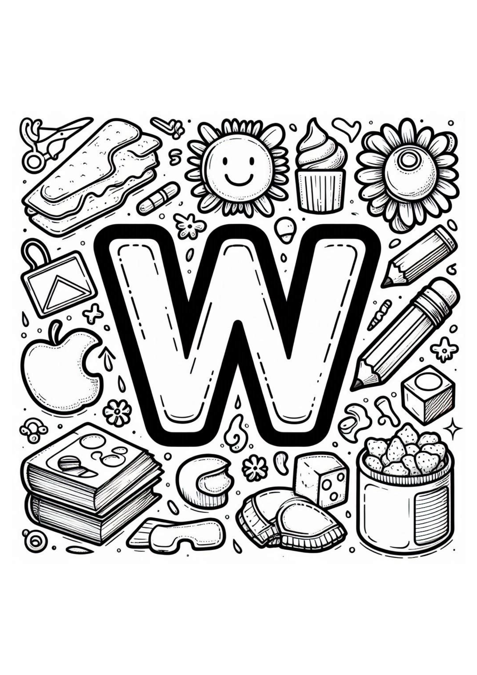 A to Z Fun Colouring Adventure