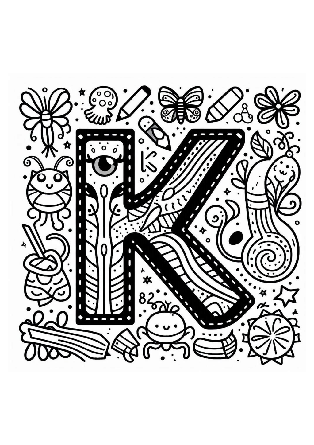 A to Z Fun Colouring Adventure