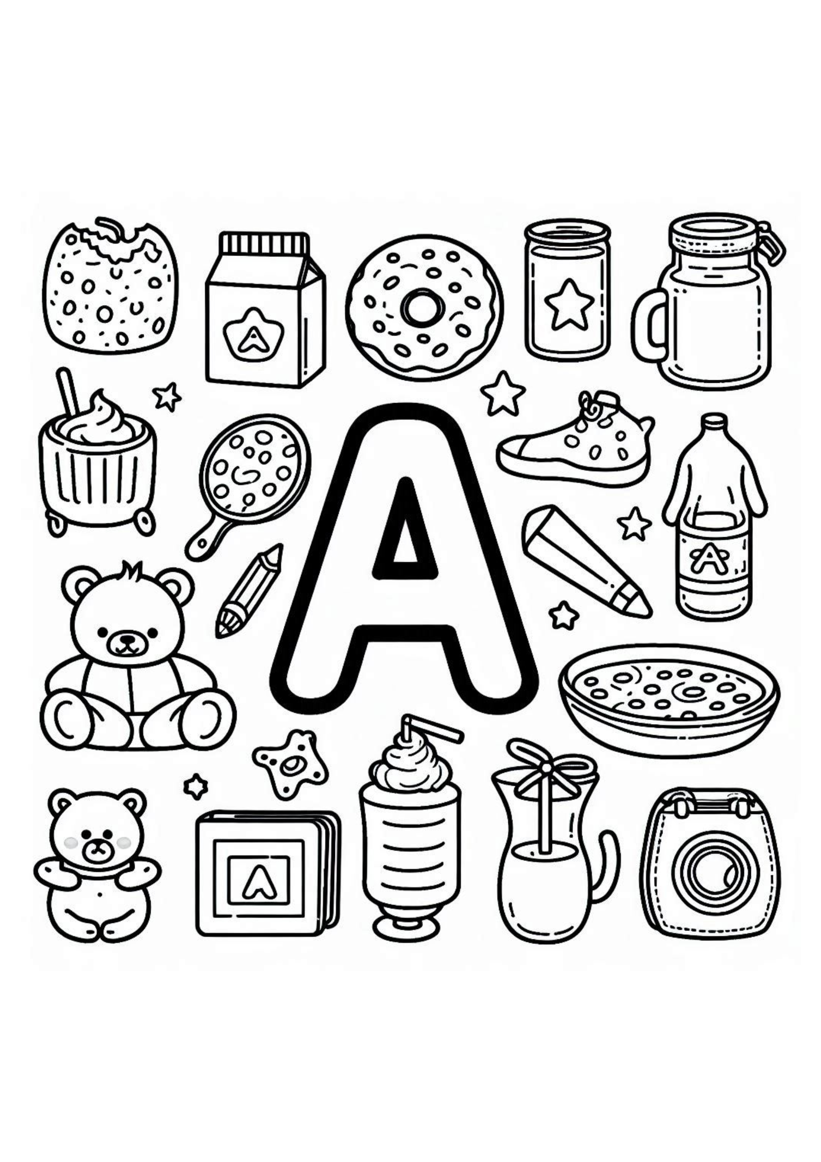 A to Z Fun Colouring Adventure