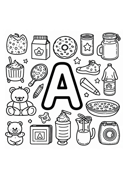 A to Z Fun Colouring Adventure