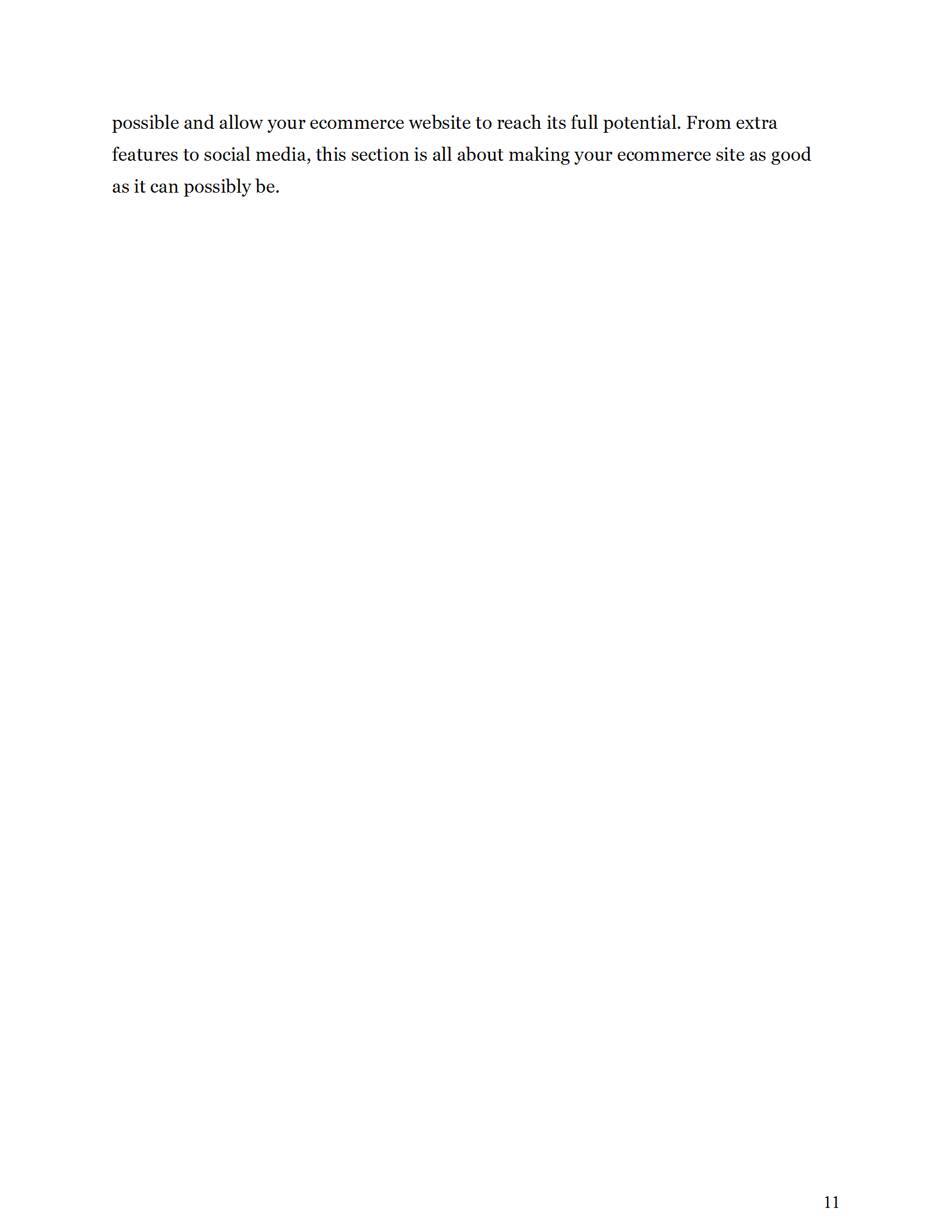 Success with Shopify