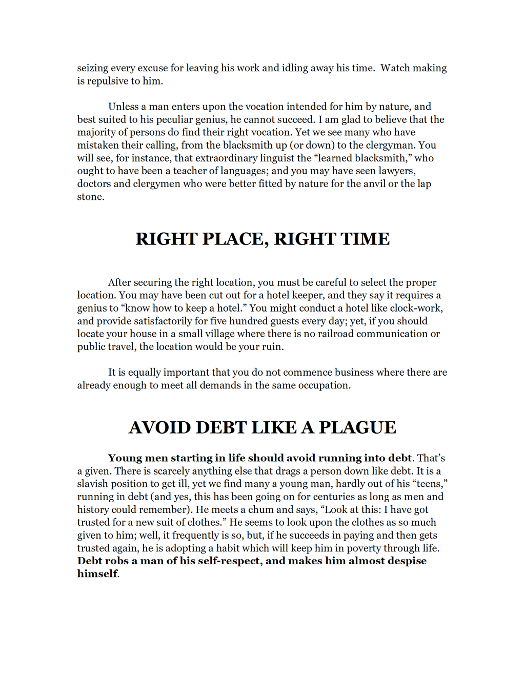 The Golden Rules To Acquiring Wealth