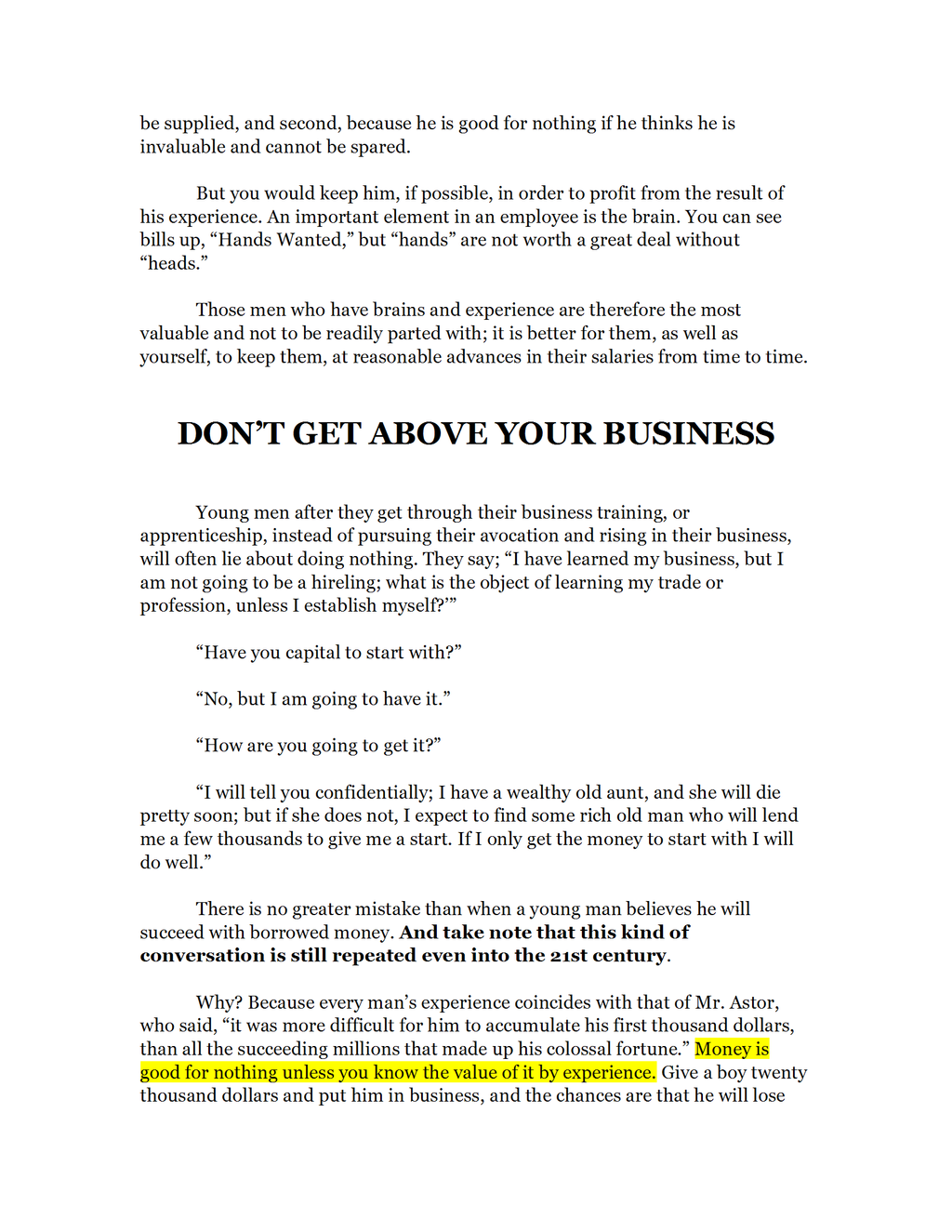 The Golden Rules To Acquiring Wealth