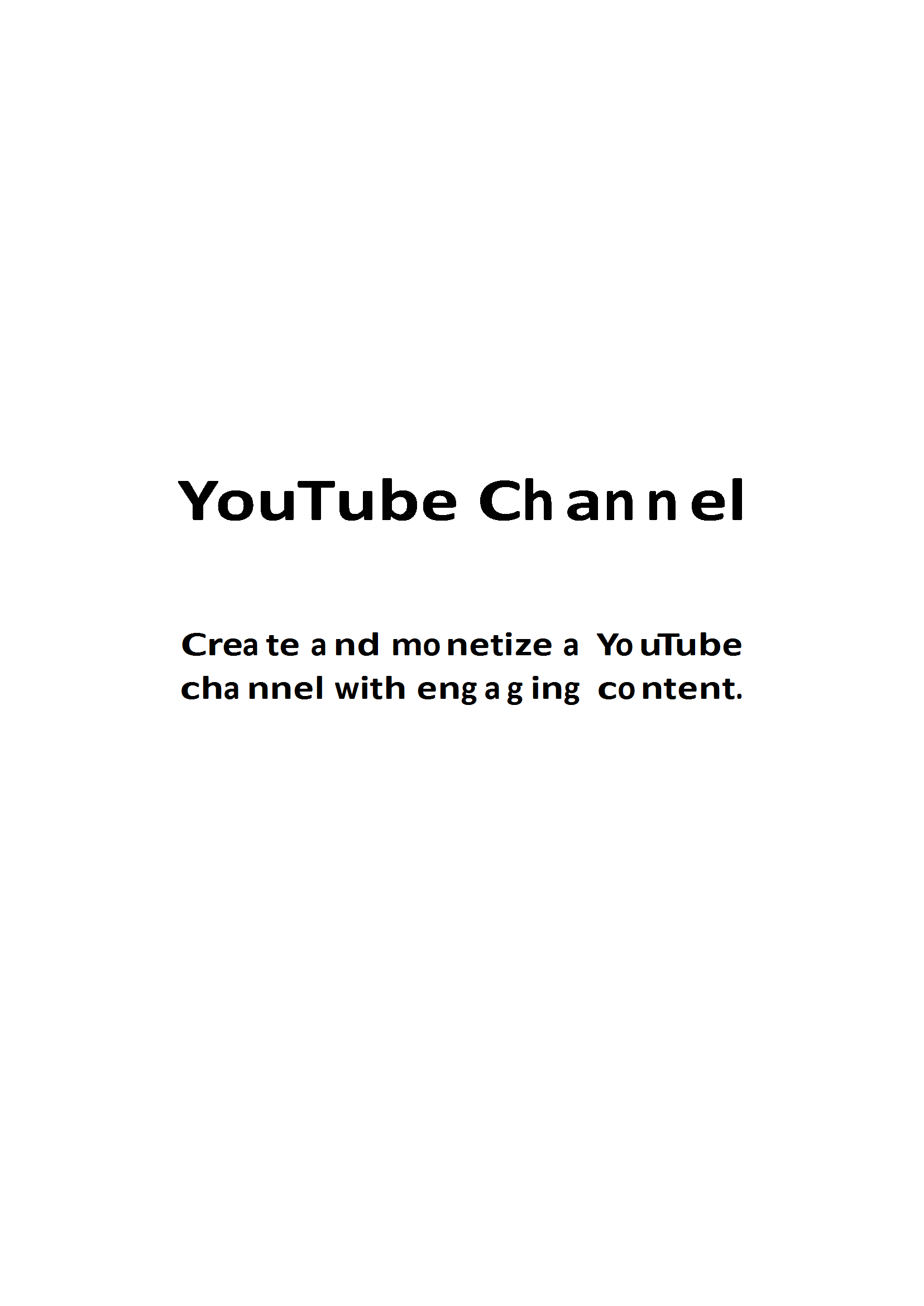 YouTube Channel